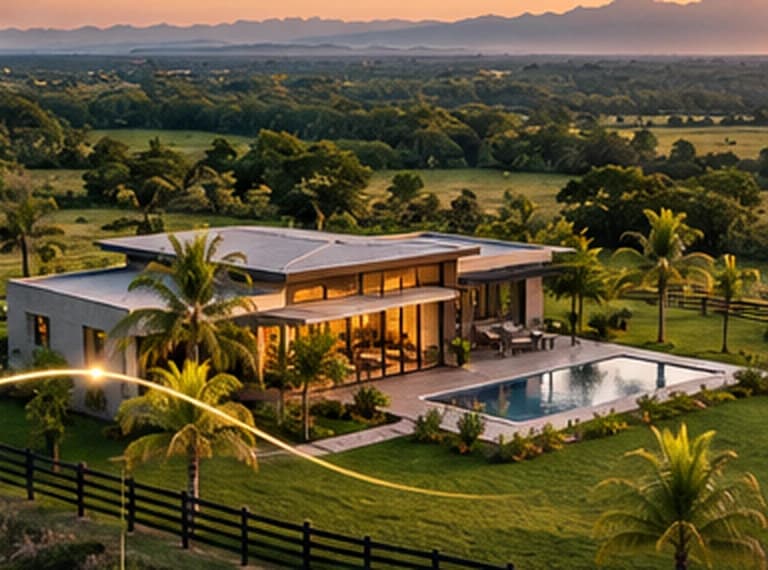 EL FUTURO: paisaje inspirado en los Llanos Orientales de Colombia